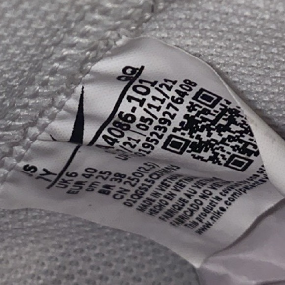 Blazer Mid '77 GS 'White Metallic Silver' size 7 - Picture 8 of 9